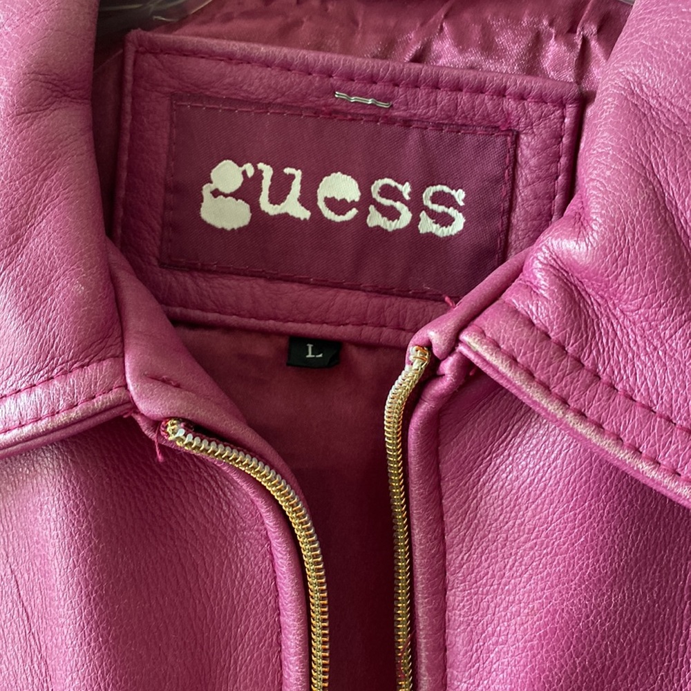 Vintage Guess Leather Jacket! - Picture 2 of 9